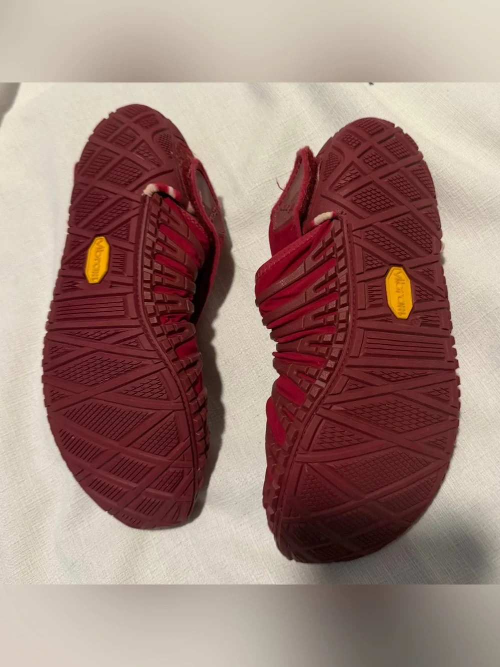 Vibram Furoshiki Wrap Shoes US 8 red Outdoor Breathable Washable summer